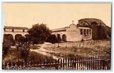 c1910s Overlooking Beautiful Valley, San Juan Capistrano Mission CA Postcard picture
