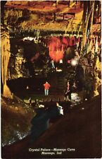 Sight-seeing Inside The Crystal Palace--Marengo Cave Marengo, Indiana Postcard picture