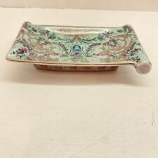Chinese United Wilson JUWC 1897 Porcelain Trinket Dish Crackled Bottom picture