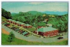 Bird's Eye View Of Elkins Motor Lodge Inc. Elkins West Virginia WV Postcard picture