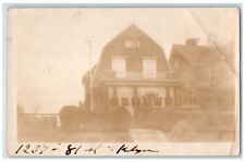 c1922 1257 81st Street Residence View Brooklyn New York NY RPPC Photo Postcard picture