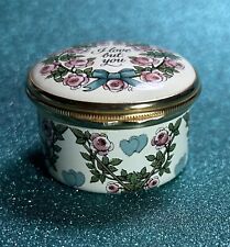 Halcyon Days  1982 Valentines Day I Love But You Enamel Box picture