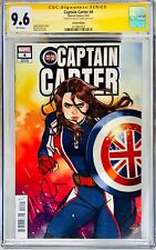 CGC Signature Series Graded 9.6 Captain Carter #4 Variant Signed Hayley Atwell picture
