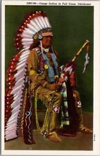 c1930s OKLAHOMA Native Americana Postcard 