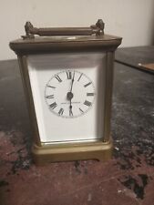 Antique Brass Waterbury Time Strike Repeater Carriage Clock  picture