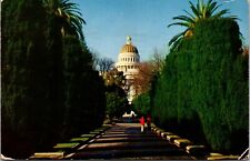 California Postcard Capital Park Scenic View Sacramento CA  picture