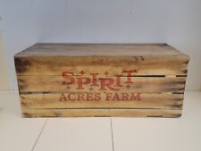 SPIRIT HALLOWEEN Store Exclusive Display Sign/Box Bloody Box ACRES FARM 2018 picture