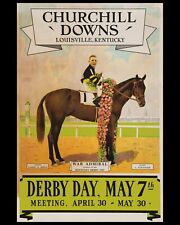 War Admiral Kentucky Derby Wall Art Poster from 1938 - 8x10 Photo picture