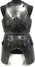 LARP Armor German Style Breastplate Silver picture