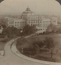 Magnificent Congressional Library Washington DC Underwood Stereoview c1900 picture