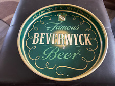 Vintage/Antique Beverwyck (BBBB) Metal Beer Tray 1940s picture