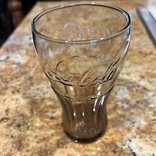 Coca-Cola Collectible Vintage Glass 6 In Height, Top 3 1/4 Inches Diameter picture