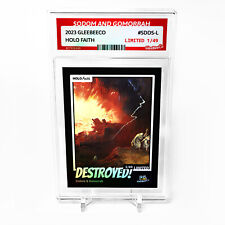 SODOM AND GOMORRAH Card 2023 GleeBeeCo Holo Faith Destroyed #SDDS-L /49 Made picture