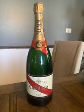 Giant EMPTY SEALED DISPLAY G.M. MUMM Champagne Bottle picture