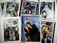 X-Files Topps Magazine Proof Sheets Unique Rare Collectors Items picture
