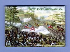 BATTLE OF CHICKAMAUGA *2x3 FRIDGE MAGNET* CIVIL WAR NORTH SOUTH GEORGIA TN BRAGG picture