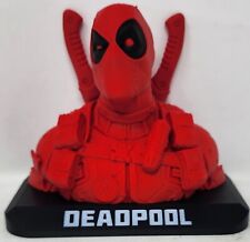 Deadpool 3D Printed Mask Bust With 3 Colors PLA PETG Plastic Desk Decor Figure picture