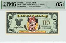 1991 $10 Disney Dollar Minnie PMG 65 EPQ (DIS26) picture