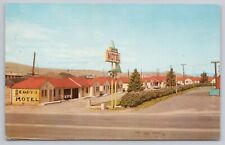 Eddys Motel Building Butte Montana MT Chrome Postcard Vtg Posted 1966 picture