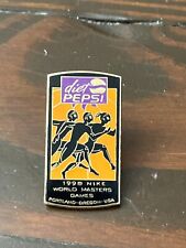 1998 Nike World Masters Games Portland Oregon Diet Pepsi USA Collector Lapel Pin picture