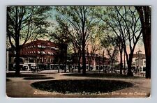 Leominster MA-Massachusetts, Monument Park, Square, Commons Vintage Postcard picture
