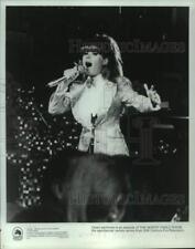 1982 Press Photo Singer Charo Performs in 