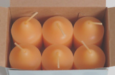 PartyLite PINEAPPLE & POMEGRANATE Set of 6 Boxed Votive Candles V06402  NEW/OS picture