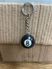 8 Ball Keychain Key Ring  Vintage picture