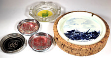Vintage Ashtrays Coasters Lot 5 Holiday Inn Yosemite Capturing a Sperm Whale picture