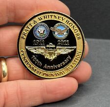 Pratt & Whitney Honors Centennial of Naval Aviation 1911-2011 Challenge Coin picture