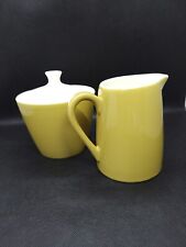 Vtg Mid Century Star Glow Royal China Creamer & Sugar Bowl With Lid  picture