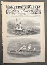 HARPER'S WEEKLY Newspaper Feb 1  1862 Released Prisoners Maritime Pirate Sumter picture