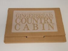 Longaberger Pottery Gingerbread Country Cabin Mold Item 33090 Vintage 1996  picture