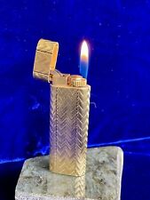 Cartier Lighter Gold Oval Vintage Very Good Condition Working 1 Year Warranty picture