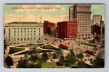 Cleveland OH-Ohio, General View of Public Square, c1912 Antique Vintage Postcard picture