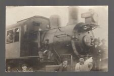 Railroad Postcard:  Locomotive No. 1351 with Crew & Others - Real Picture picture