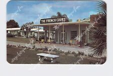 PPC Postcard FL Florida Ocala French Court Exterior Advertising picture