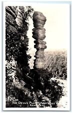 c1940's The Devils Pulpit Kentucky River Kentucky Cline RPPC Photo Postcard picture