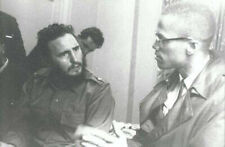 Photo of Fidel Castro and Malcolm X (1960) picture