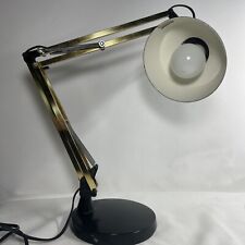 Vintage Electrix Inc Articulating Lamp USA Black Gold 26” E324 picture
