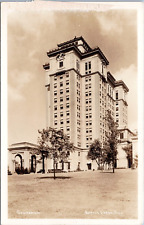 RPPC Sanitarium, Battle Creek, Michigan - c1930s Photo Postcard - Towers picture