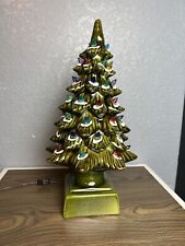 Vintage 17” Ceramic Christmas Tree - The Raymond Lamp Co. picture