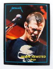 1994 Ultra Figus Argentina Rock Cards Metallica Jason Newsted  picture