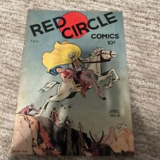 RED CIRCLE COMICS #4 1945 ROMANCE STORIES,GOOD GIRL ARTWORK SCARCE LAST ISSUE picture