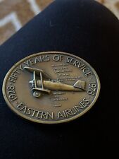 Eastern Airlines 50 Year Commemerative 1978 Medal  6.15 oz  3