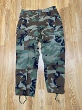 USGI BDU Medium Short Camouflage Woodland Pants Combat Military picture