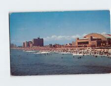 Postcard Panoramic View Convention Hall Beach Front Hotels Atlantic City NJ USA picture