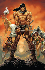 CONAN THE BARBARIAN #1 UNKNOWN COMIC BOOKS EXCLUSIVE VIRGIN CAMPBELL 1/2/2019 picture