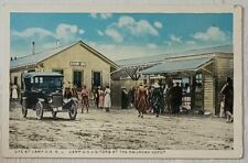 Camp / Fort Dix New Jersey; railroad depot, WWI Army YMCA issue, Model 