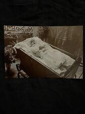 Antique Post Mortem Baby - Print - Open Casket - Glossy Finish - Victorian picture